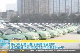 西安市巡游出租车数据报告出炉：曲江最难打车 打车平均耗时4分半视频封面