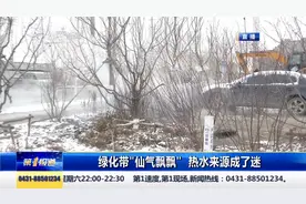 绿化带里冒白气淌热水，原是供热管道与地下水共同制造视频封面
