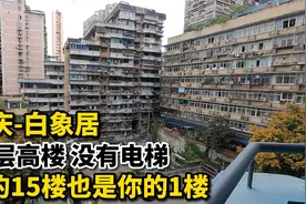 重庆“8D魔幻”最奇葩的小区，24层楼没有电梯，15楼实际上是1楼视频封面