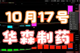 10.17 华森制药: 周一走势讲解分析！视频封面