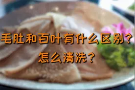 毛肚和百叶有什么区别？怎么清洗？#农村# #农村生活# #土地流转#视频封面