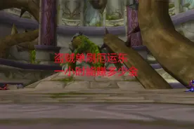 魔兽世界怀旧服：盗贼单刷厄运东，一小时能赚多少金？