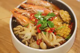 夏天我离不开的凉菜，捞汁小海鲜（万能捞汁配方）视频封面