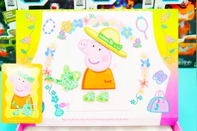 小猪佩奇益智玩具：佩奇的磁力贴换装秀视频封面
