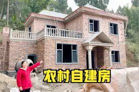 四川农村自建房，外墙抹灰8块钱一平方，看师傅这手艺怎么样视频封面