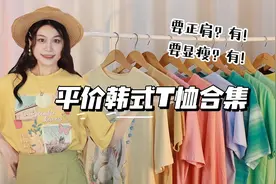 想要显瘦T恤？正肩短袖满足你！春夏韩式T恤合集视频封面