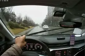 驾驶第一视角！170度广角运动相机拍摄画面！