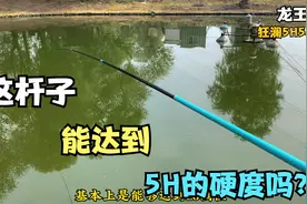 瞧瞧这大弯弓，这杆子它能有5H的硬度？实战测评：龙王恨-狂澜5H视频封面