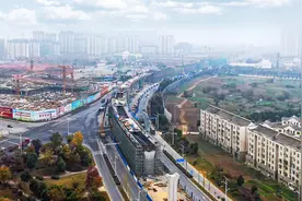 航拍江苏至安徽46公里长跨省地铁，滁州将直连南京北站视频封面