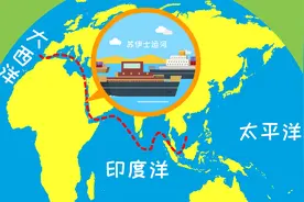 同学们，埃及的苏伊士运河，是世界使用频繁的航线之一视频封面