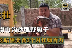大壮：河南山沟野厨子，玩短视频3个月赚百万，他是如何做到的？视频封面