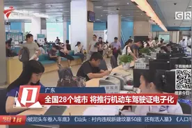 广东：全国28个城市 将推行机动车驾驶证电子化视频封面