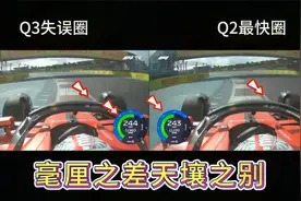 毫厘之差天壤之别！2023F1迈阿密站勒克莱尔正常圈失误圈简单对比视频封面