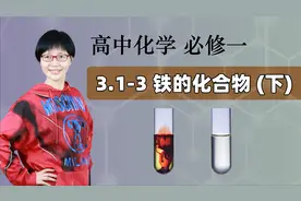 【铁的化合物（下）】高中化学 必修一 第三章 铁 金属材料 3.1-3视频封面