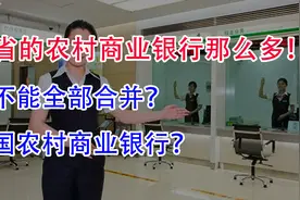 各省农村商业银行那么多，能不能合并成 ＂中国农村商业银行＂？视频封面