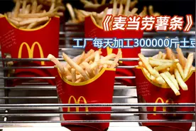麦当劳薯条加工全过程，用这种方法，工厂每天要加工300000斤土豆视频封面
