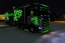 欧卡2-斯堪尼亚S系2016款三色LED夜灯