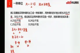 【公务员行测】数量关系快速解题技巧—特值特取（适用题型详解）视频封面