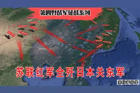 《四野征战全集之一》沙盘推演苏联红军全歼关东军  国共抢占东北视频封面