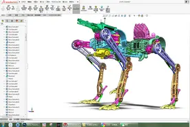 SolidWorks设计的：全地形机器人视频封面