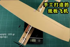 1/2自制飞机全过程，非常详细堪比航模！视频封面