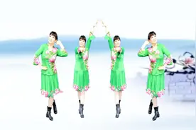 立立广场舞《花城姑娘》原创 美美的舞舞