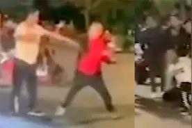 广西27岁醉汉连打2路人，再砸出租车打司机，警方：他有盗窃前科视频封面
