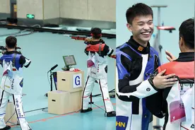 精彩刺激！2名奥运冠军巅峰对决 张常鸿加赛绝杀夺全运会射击金牌视频封面