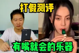 实测，号称世界上最简单的乐器，有嘴就行的卡祖笛！视频封面
