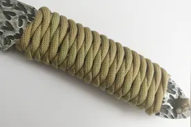 最简单实用的伞绳缠绕手柄方法，这种方法太简单了