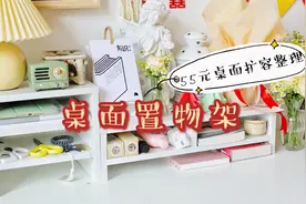 🐱利用桌面上层空间，55 元收纳扩容~ | 喵の开箱 vlog视频封面