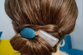 原来头发还能如此盘，随手就能扎好，发型百搭又实用