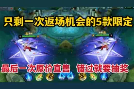 只剩一次返场机会的5款限定皮，最后一次原价直售，错过就要抽奖