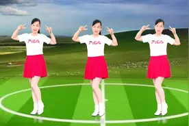 精选广场舞《你笑起来真好看》歌甜舞美，正背面演示附教学视频封面