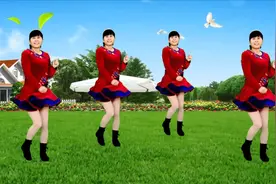 网络情歌广场舞《花城姑娘》花的海，花的洋，花城姑娘花一样