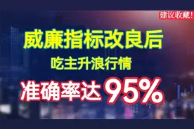 A股：威廉指标这样改参数，准确率达95%，建议收藏！视频封面