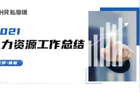 人力资源工作总结视频封面