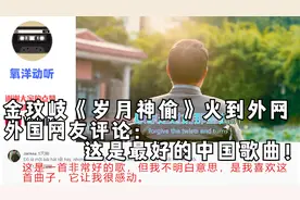 金玟岐《岁月神偷》火到外网，外国网友：这是最好的中国歌曲！