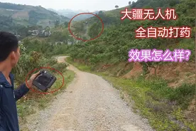 大疆植保无人机全自动打药，来看看新型农业机械，到底实不实用？视频封面