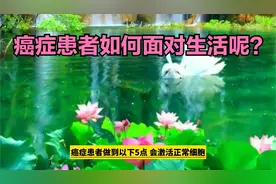 癌症患者如何面对生活？----做到以下5点，会激活正常细胞视频封面