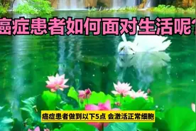 癌症患者如何面对生活？----做到以下5点，会激活正常细胞视频封面