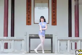 湖南18岁旗袍双马尾妹妹跳舞真是太好看了，让人耳目一新视频封面