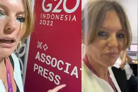 俄媒：俄记者上门询问美联社关于“俄外长送医”消息源 却被撵走视频封面