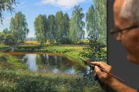 灵感在舞动！俄罗斯大师的风景画，天赋令人叹服视频封面