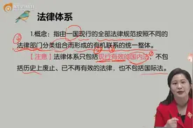 如何把握中级经济法中，法律体系概念之间的辨析？