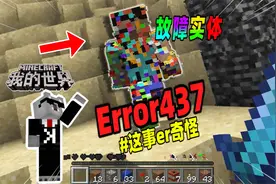 我的世界：玩家游玩新的故障版本，比Error422还要阴间！