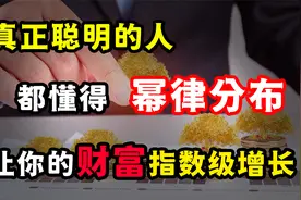 真正聪明的人，都懂得“幂律分布”，让你的财富指数级增长！视频封面