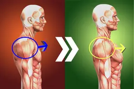 3个动作矫正圆肩，告别肩膀内扣，有跟练训练