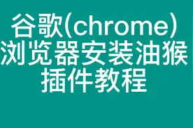 谷歌(chrome)浏览器安装油猴插件教程
