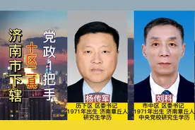济南市下辖10区2县党委书记，有两位女性县一把手视频封面